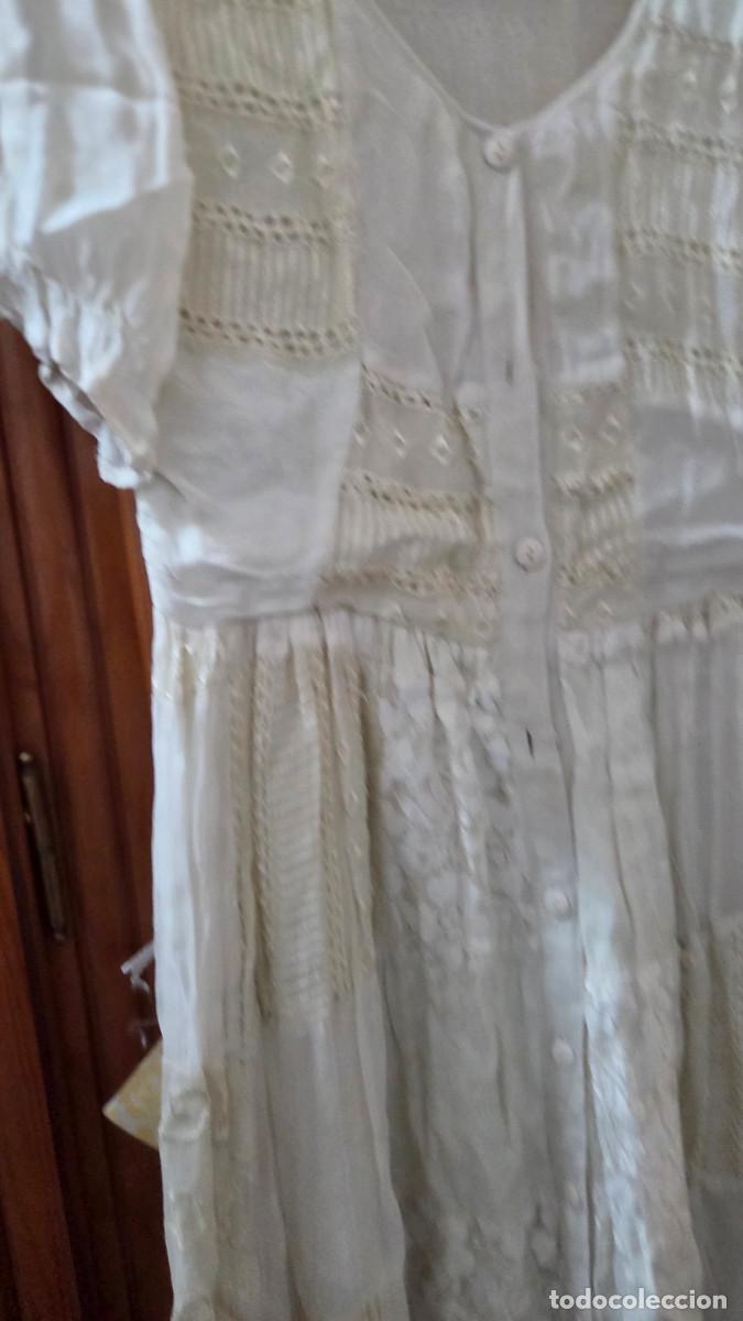 Vintage: vestido de encaje L blanco - Foto 6