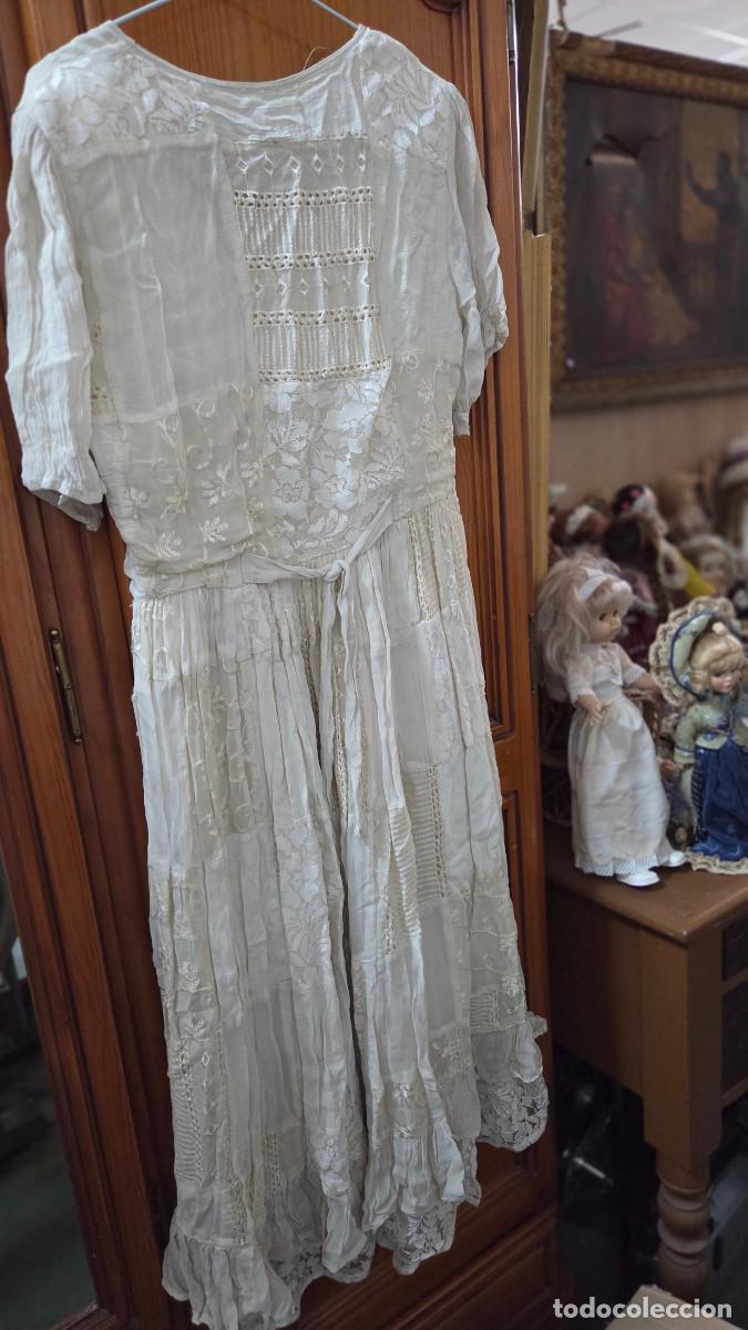 Vintage: vestido de encaje L blanco - Foto 10