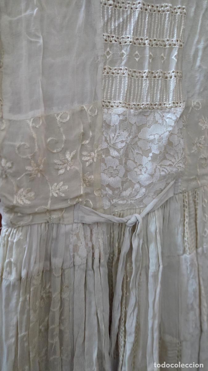 Vintage: vestido de encaje L blanco - Foto 11