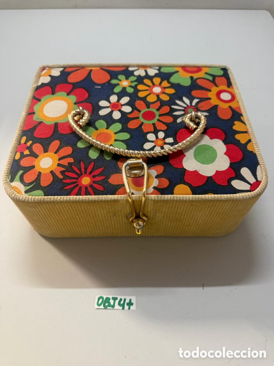 Vintage: Caja costurero a&ntilde;os 50 -60