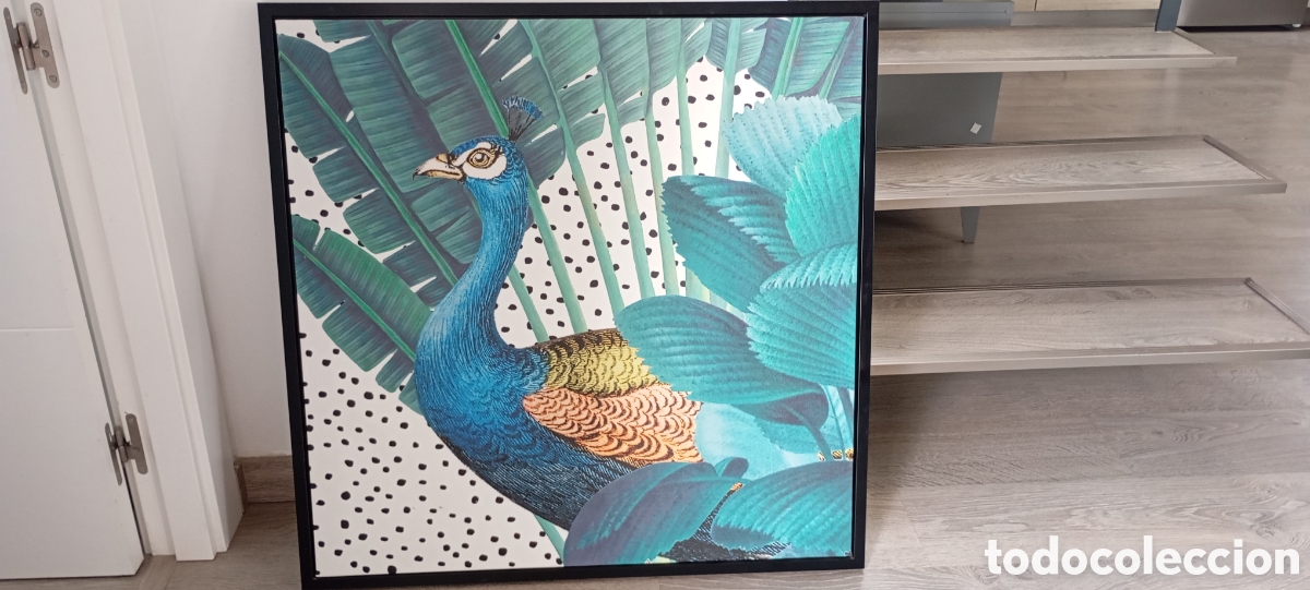 Vintage: Cuadro tem&aacute;tica tropical