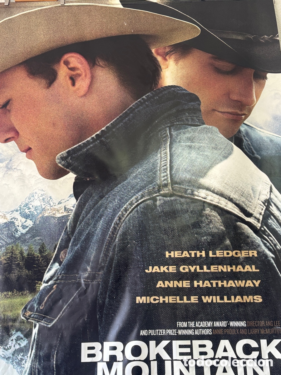 Vintage: P&oacute;ster vinilico original BROKEBACK MOUNTAIN - Foto 6