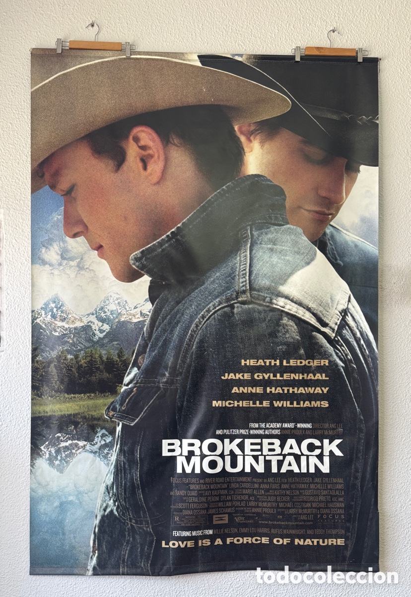 Vintage: P&oacute;ster vinilico original BROKEBACK MOUNTAIN - Foto 1