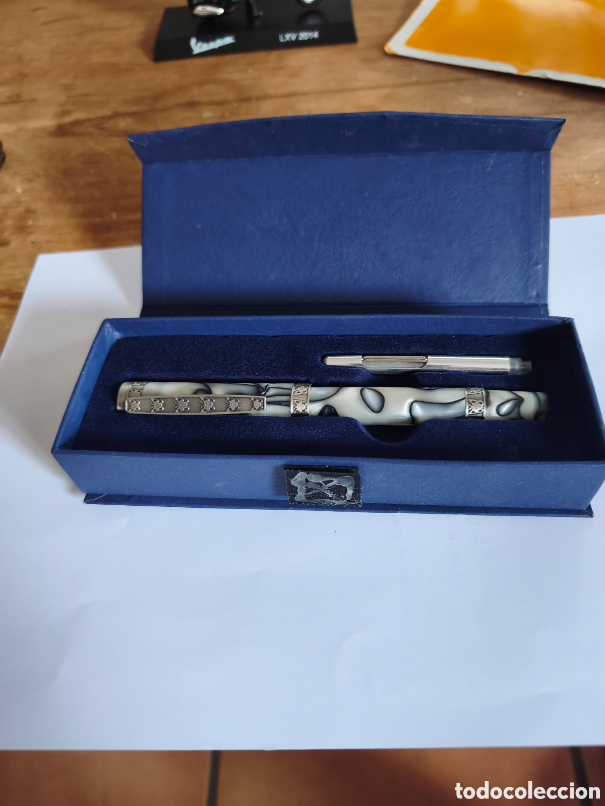 Vintage: Plumas de escribir de la galer&iacute;a del colecionista con su estuche incluido