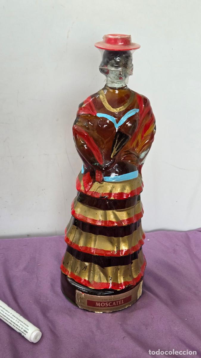 Vintage: botella de licor antigua - Foto 1