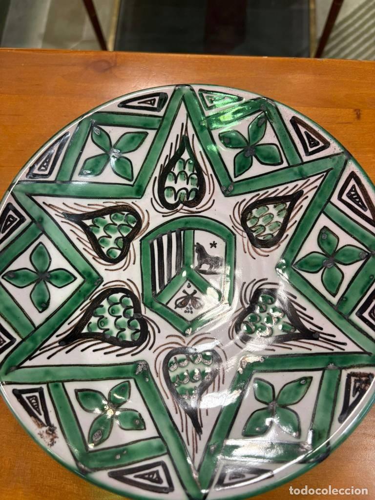 Vintage: PAREJA DE PLATOS DE TERUEL - Foto 3