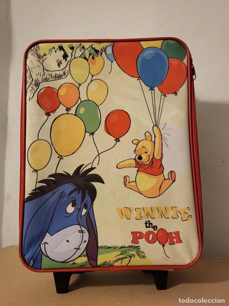 Vintage: Maleta vintage peque&ntilde;a Winnie the Pooh