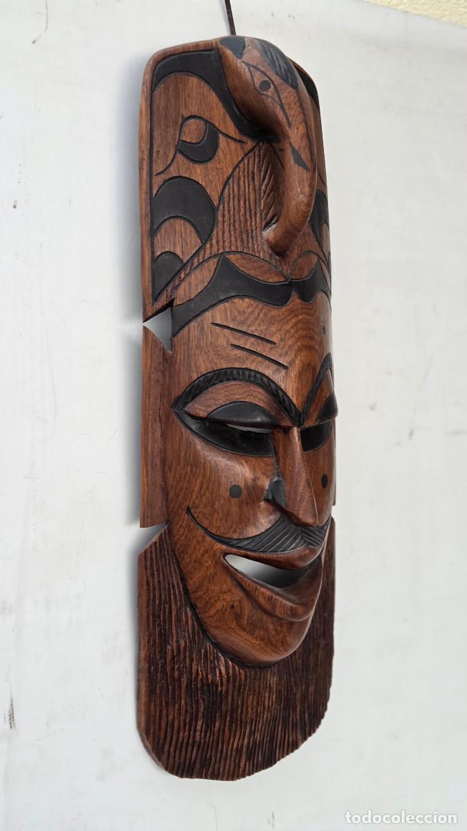 Vintage: mascara de arte africano - Foto 2