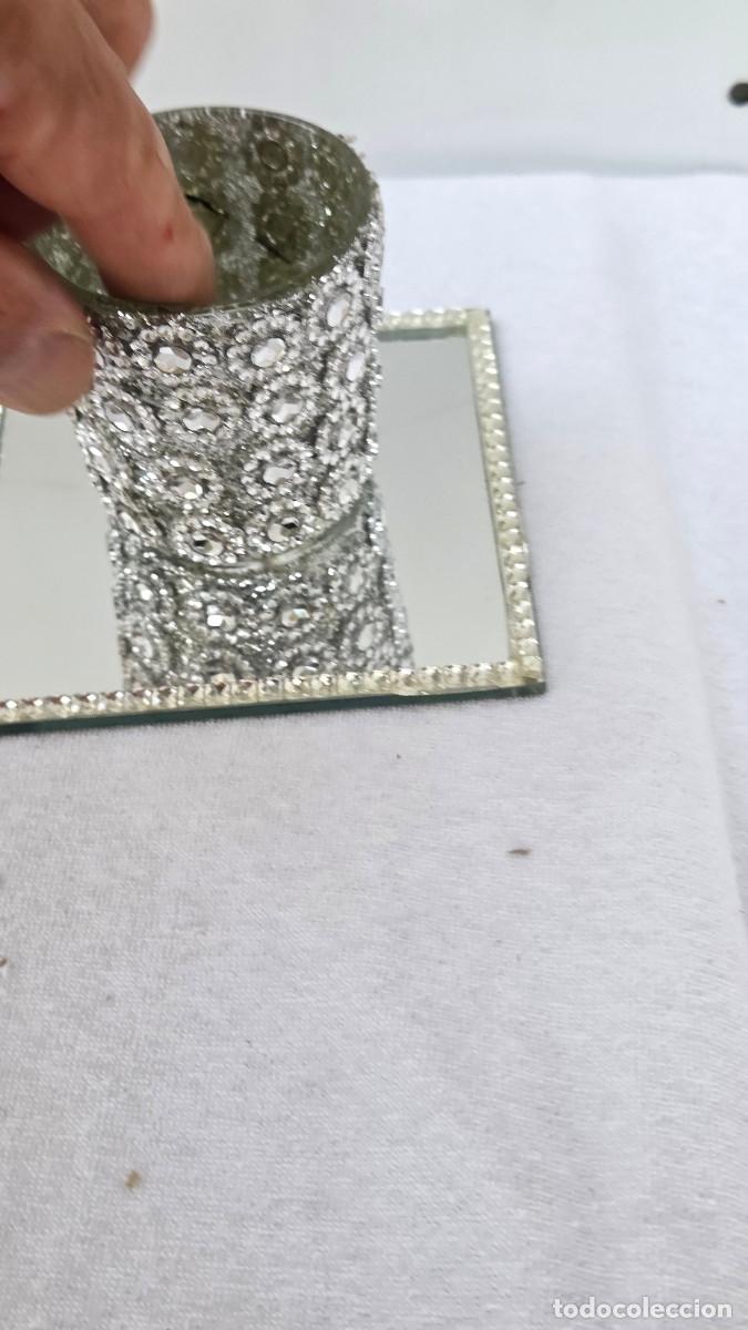 Vintage: vaso decorativo con bandeja - Foto 3