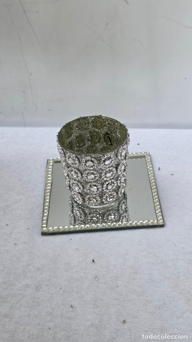 Vintage: vaso decorativo con bandeja - Foto 2