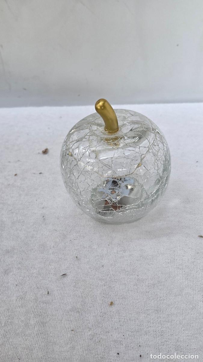 Vintage: manzana decoratica con luces - Foto 2