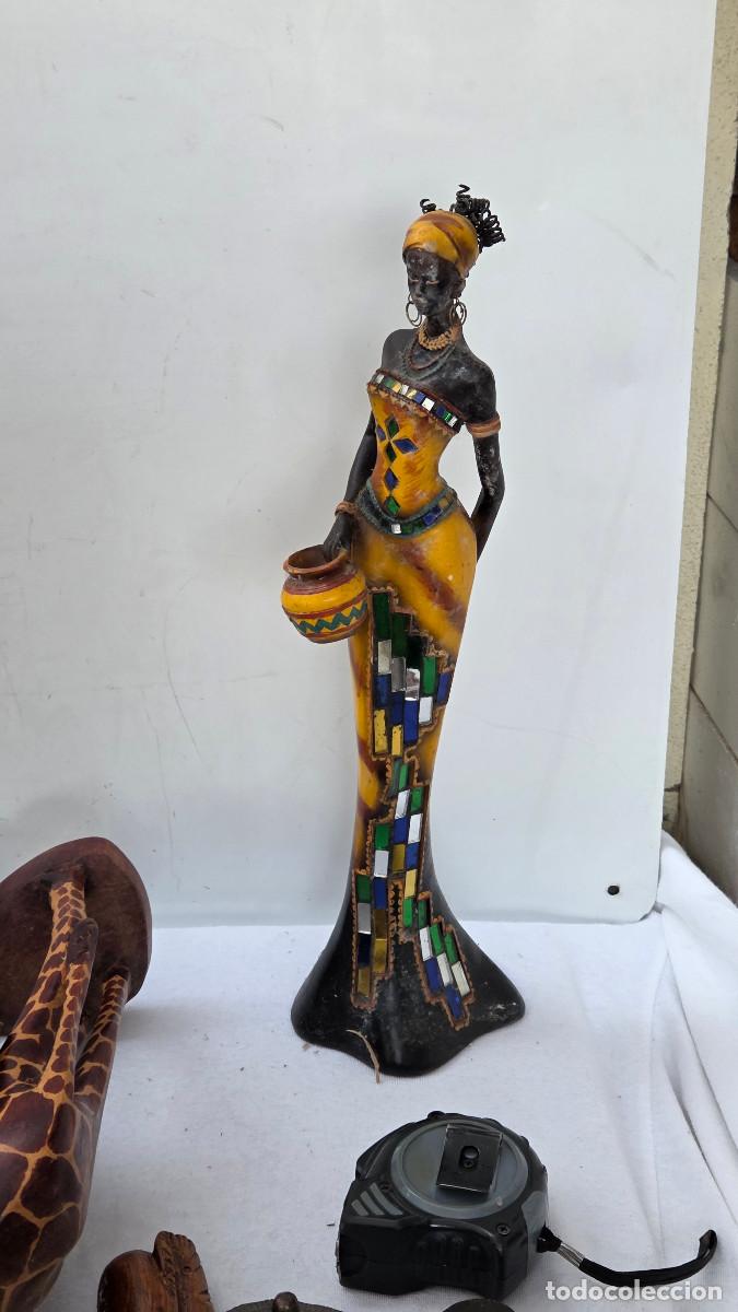 Vintage: escultura de arte africano