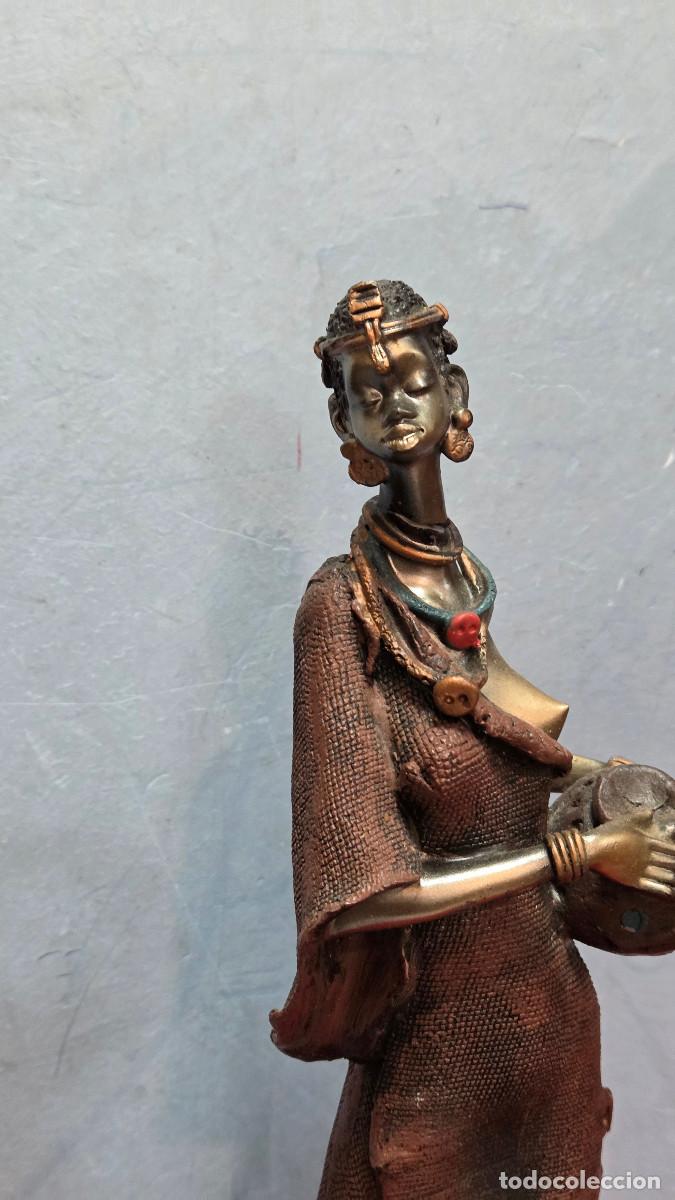 Vintage: figura arte africano - Foto 2