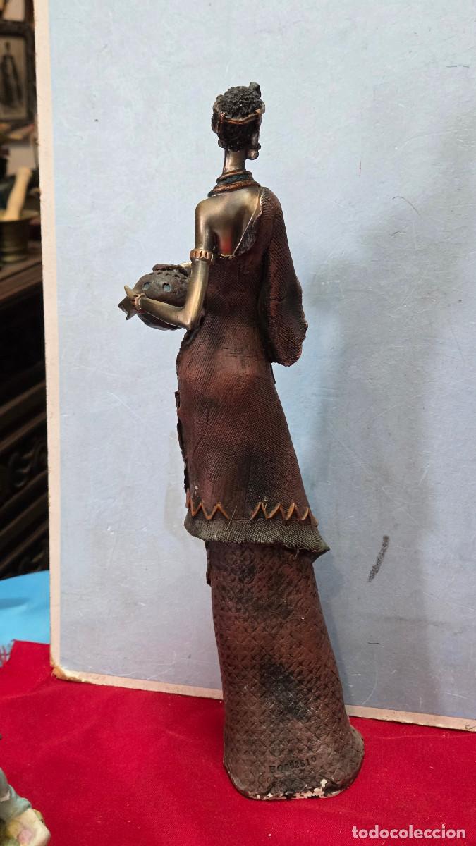 Vintage: figura arte africano - Foto 5