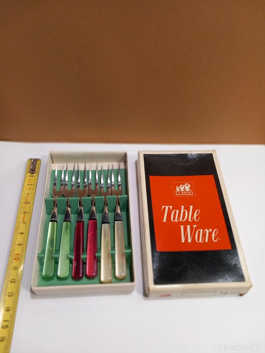 Vintage: CUBIERTOS VINTAGE CON SU CAJA ORIGINAL / COMPRA MIN&Iacute;MA 5 &euro;