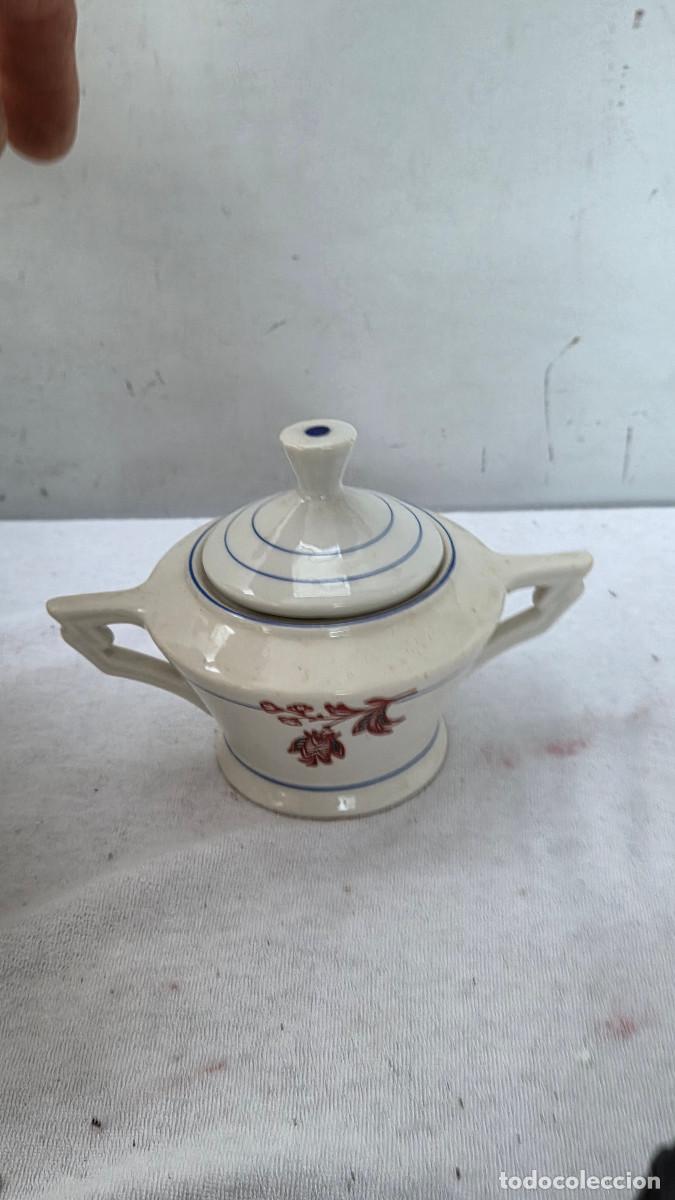 Vintage: azucarero de ceramica vintage