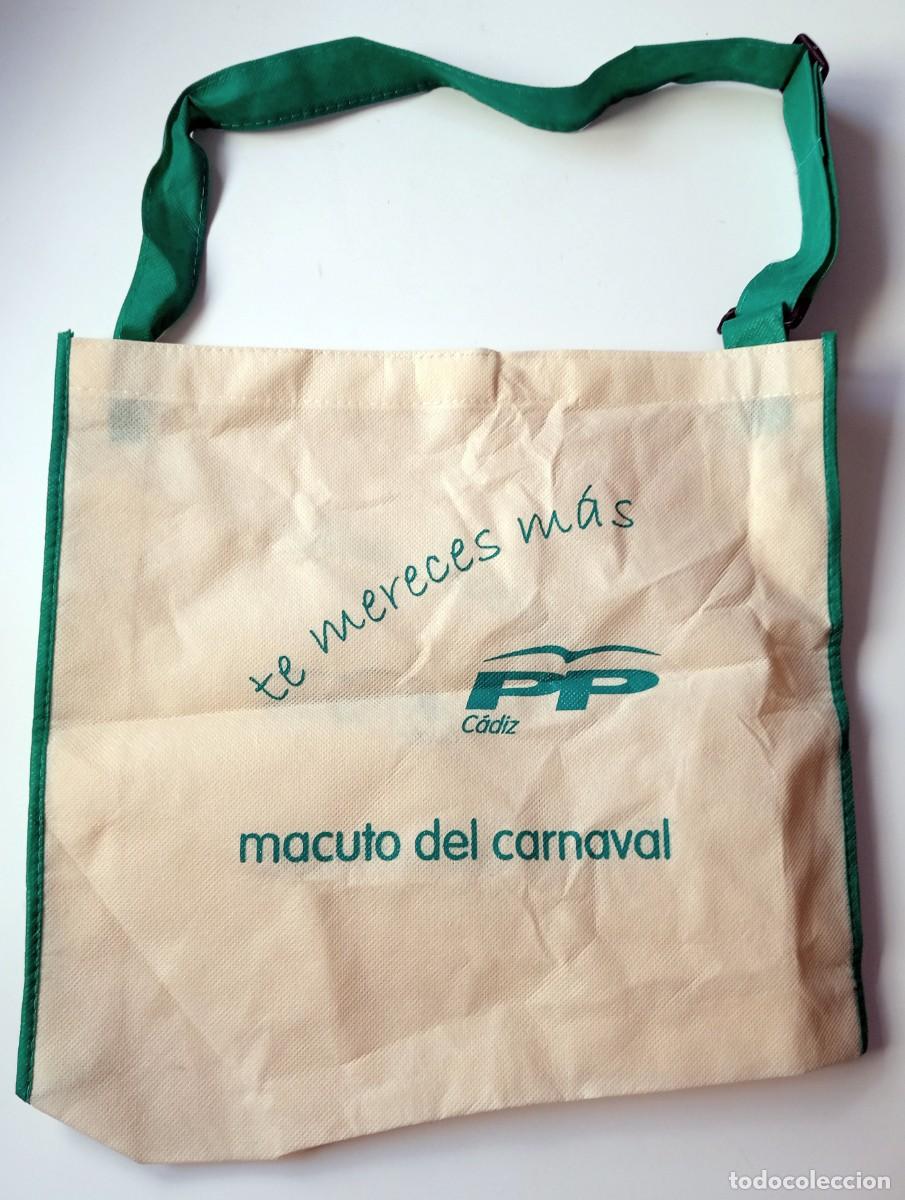 Vintage: VINTAGE BOLSA DE COMPRA PP CADIZ PARTIDO POPULAR