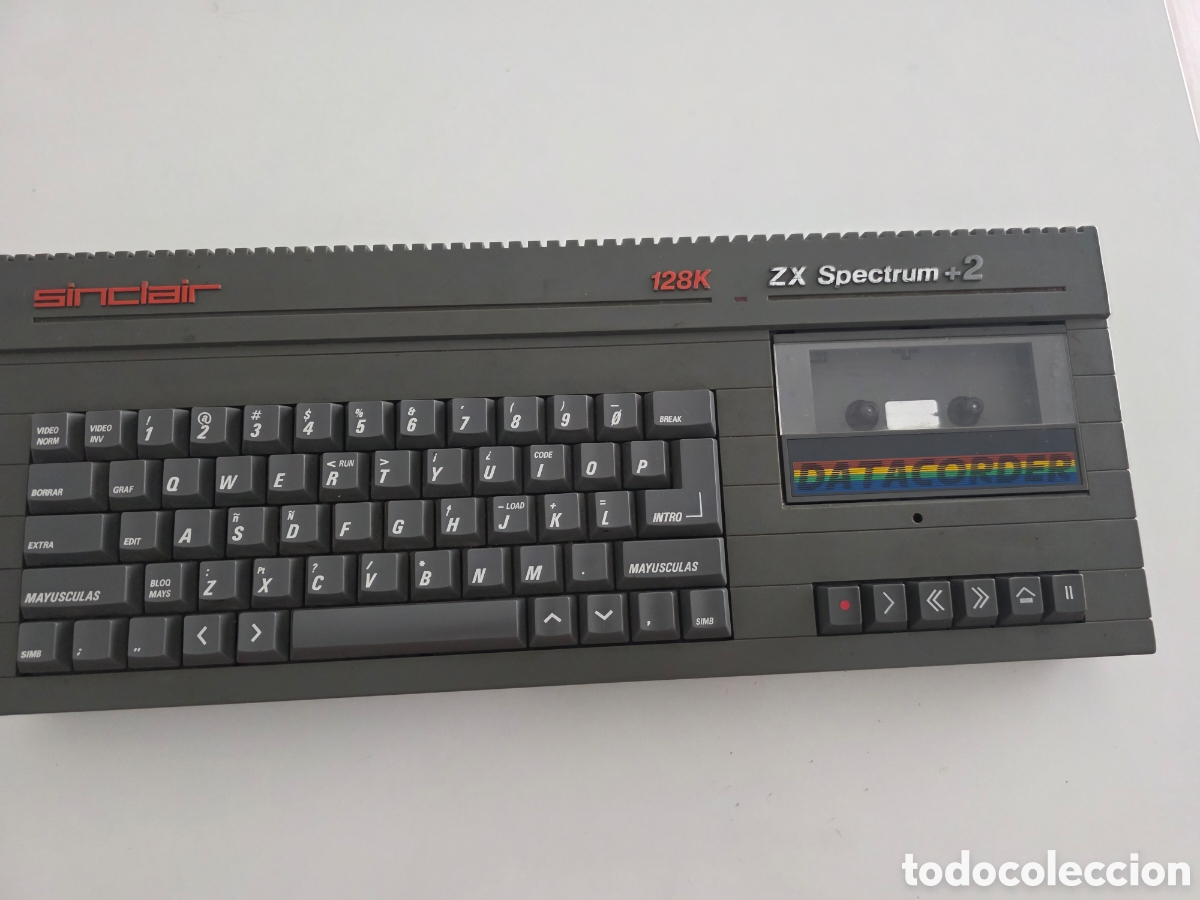 Vintage: Sinclair ZX Spectrum +2 128K ordenador vintage retro sin probar