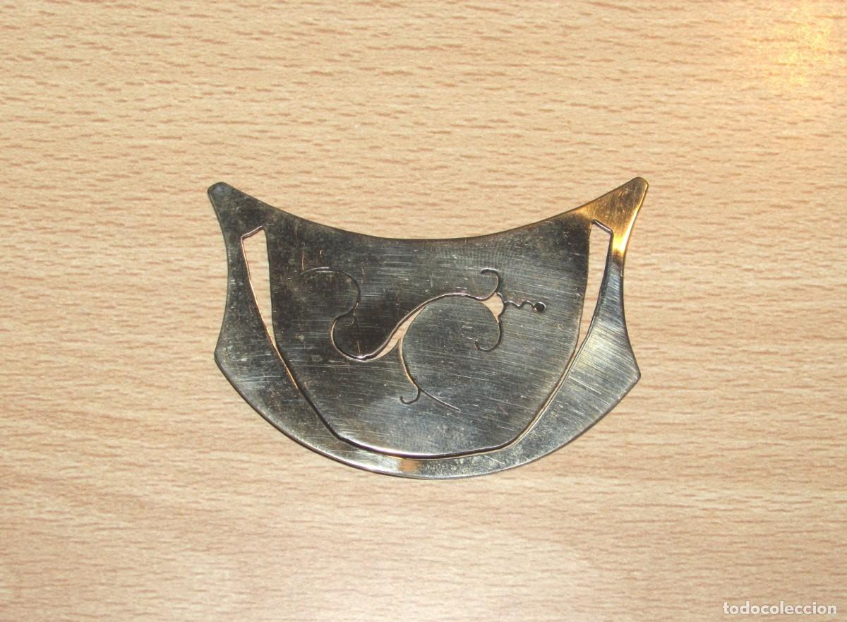 Vintage: Marca p&aacute;ginas marcap&aacute;ginas punto libro marcador lectura metal vintage artesan&iacute;a a&ntilde;os 80