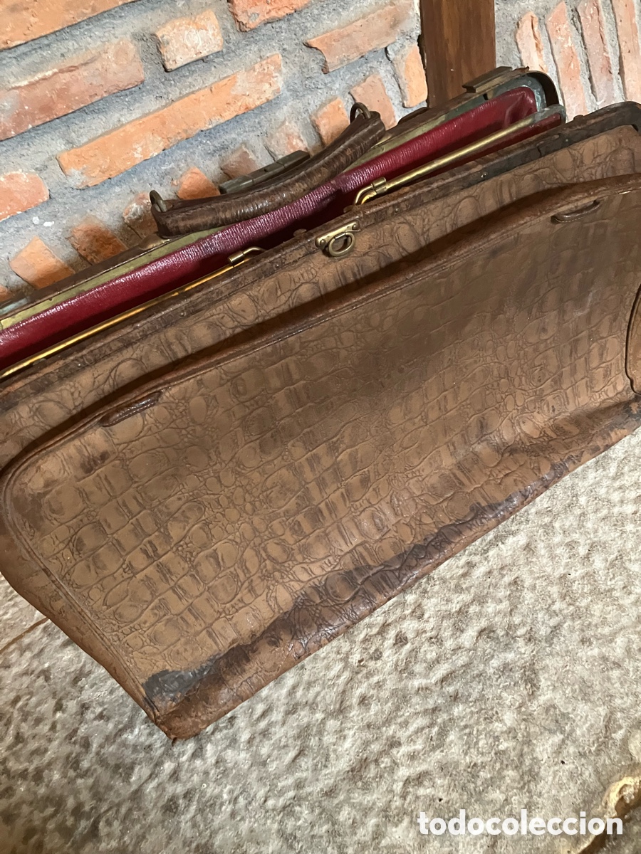 Vintage: Malet&iacute;n de viaje antiguo