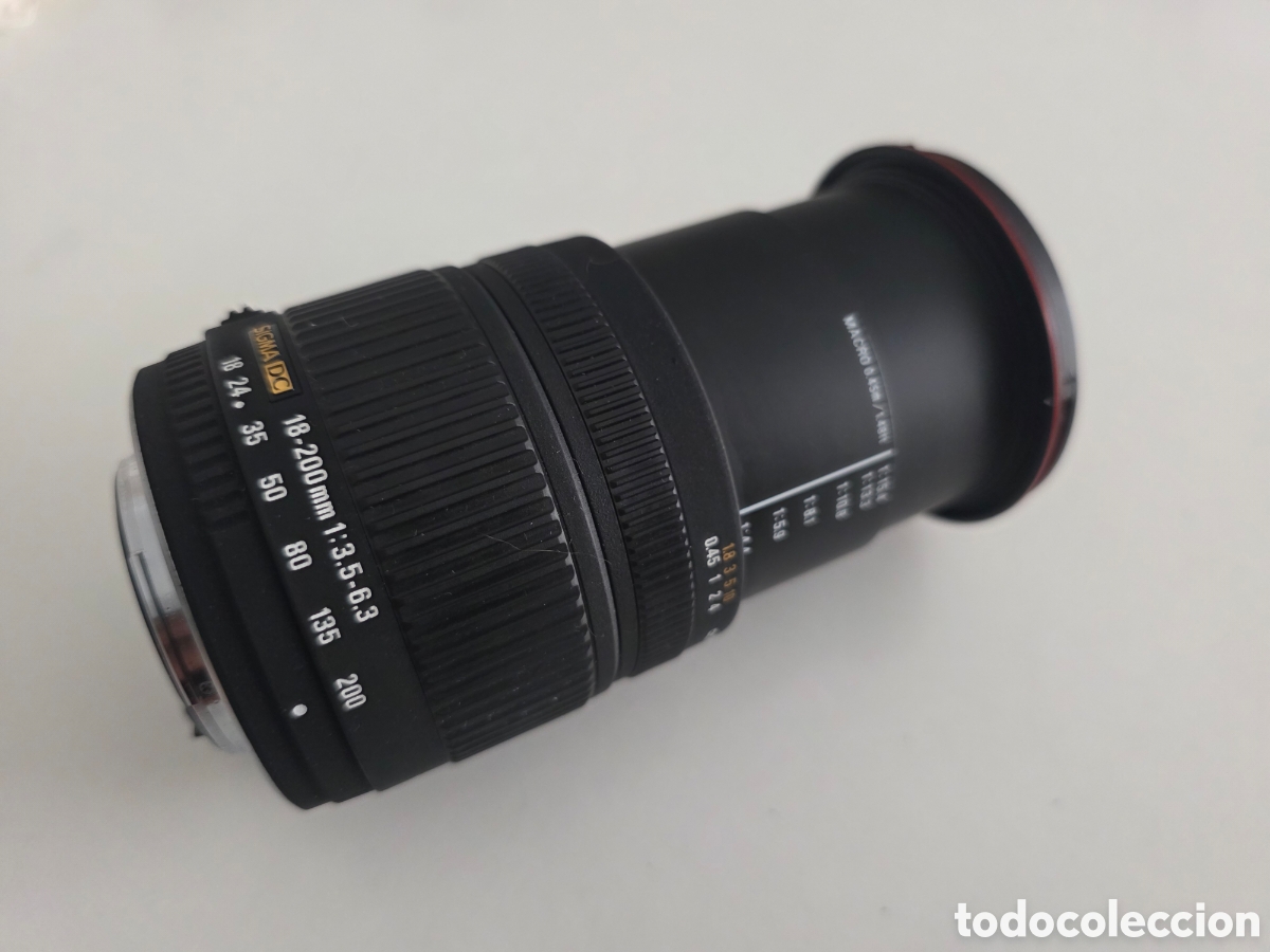 Vintage: Objetivo Sigma 18-200mm f/3.5-6.3 DC Pentax K