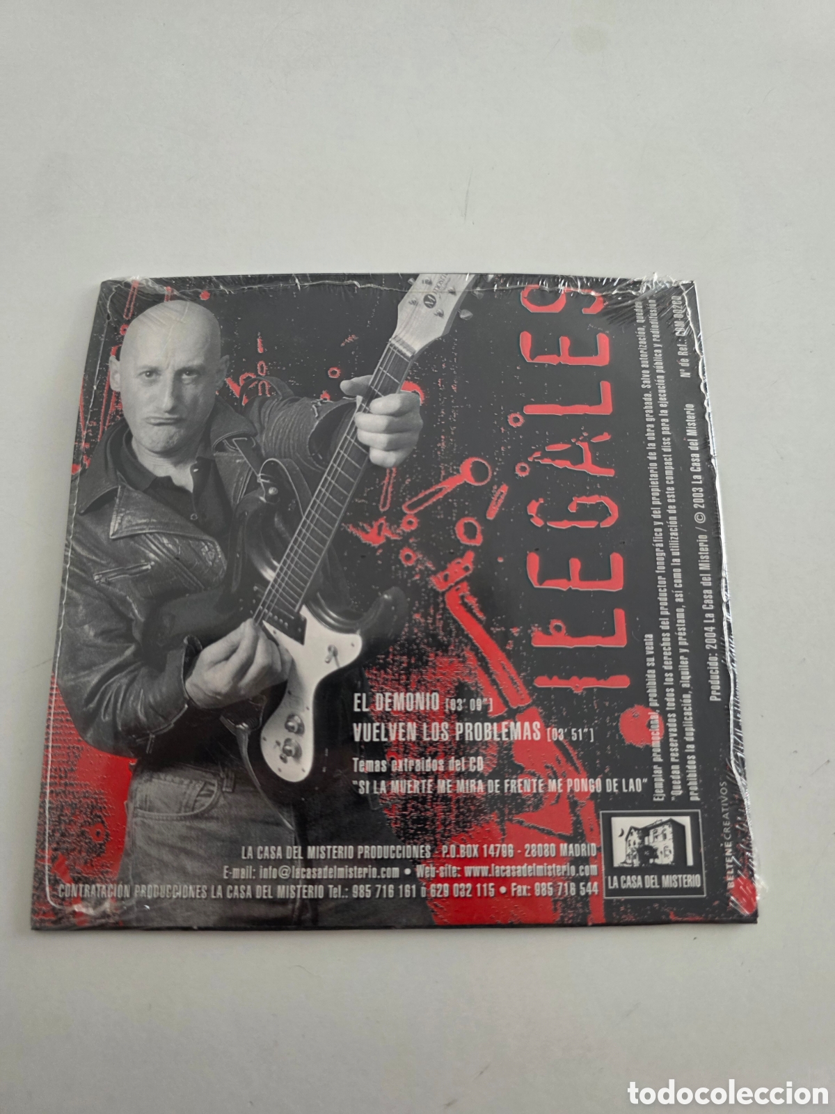 Vintage: Ilegales &ndash; El Demonio / Vuelven los Problemas CD Single 2003 PRECINTADO