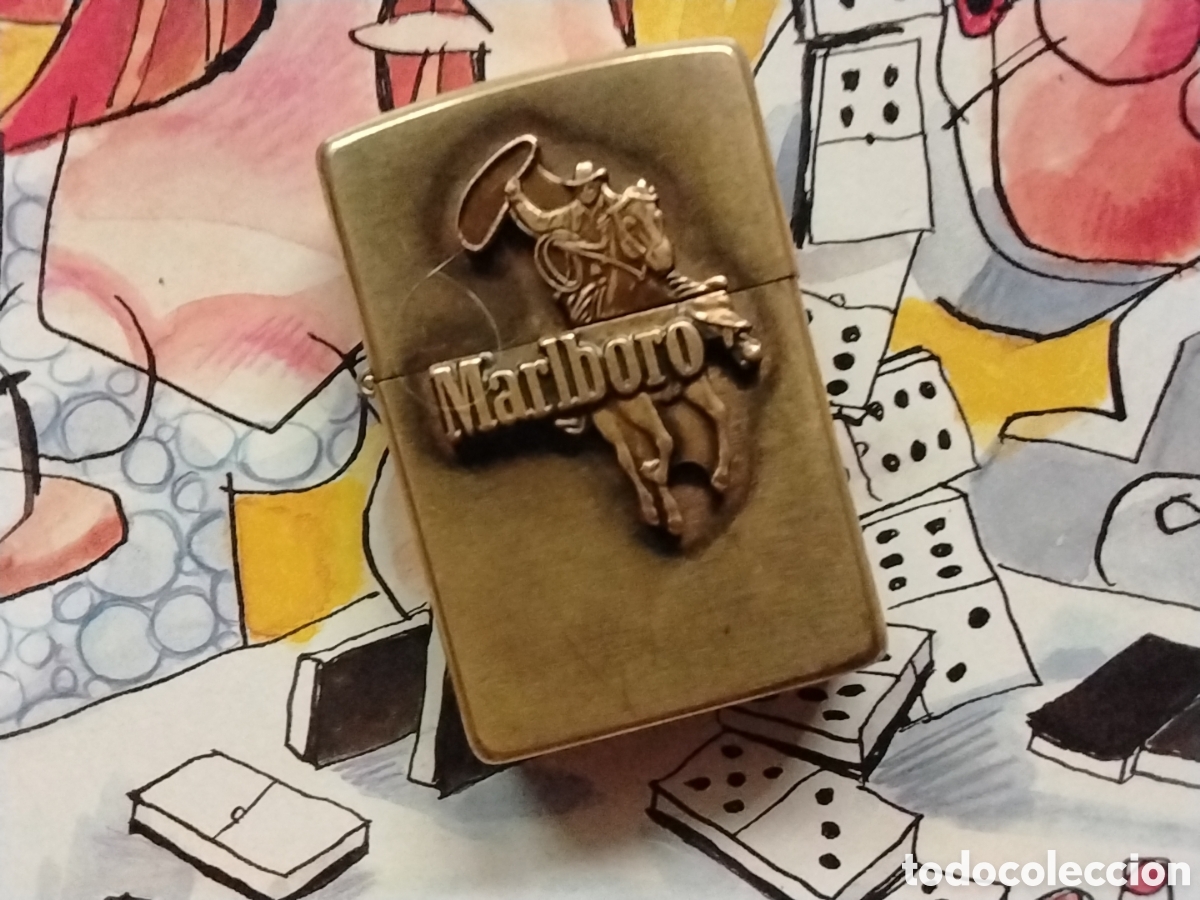 Vintage: MECHERO ZIPP0 MARLBORO FUNCIONANDO