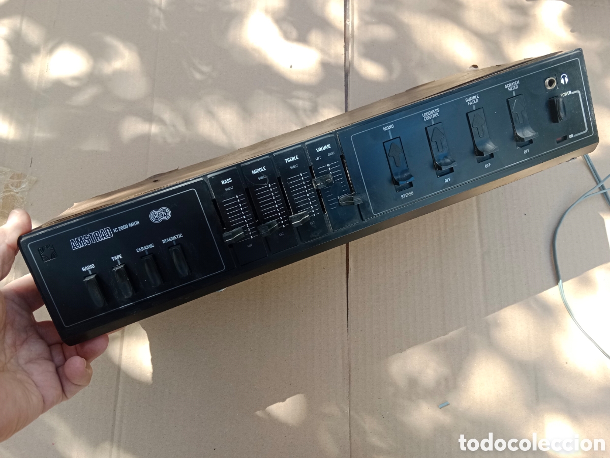 Vintage: Amplificador Amstrad IC 2000 MK III hi-fi vintage