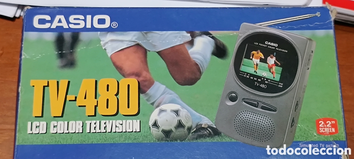 Vintage: Televisi&oacute;n Port&aacute;til Casio