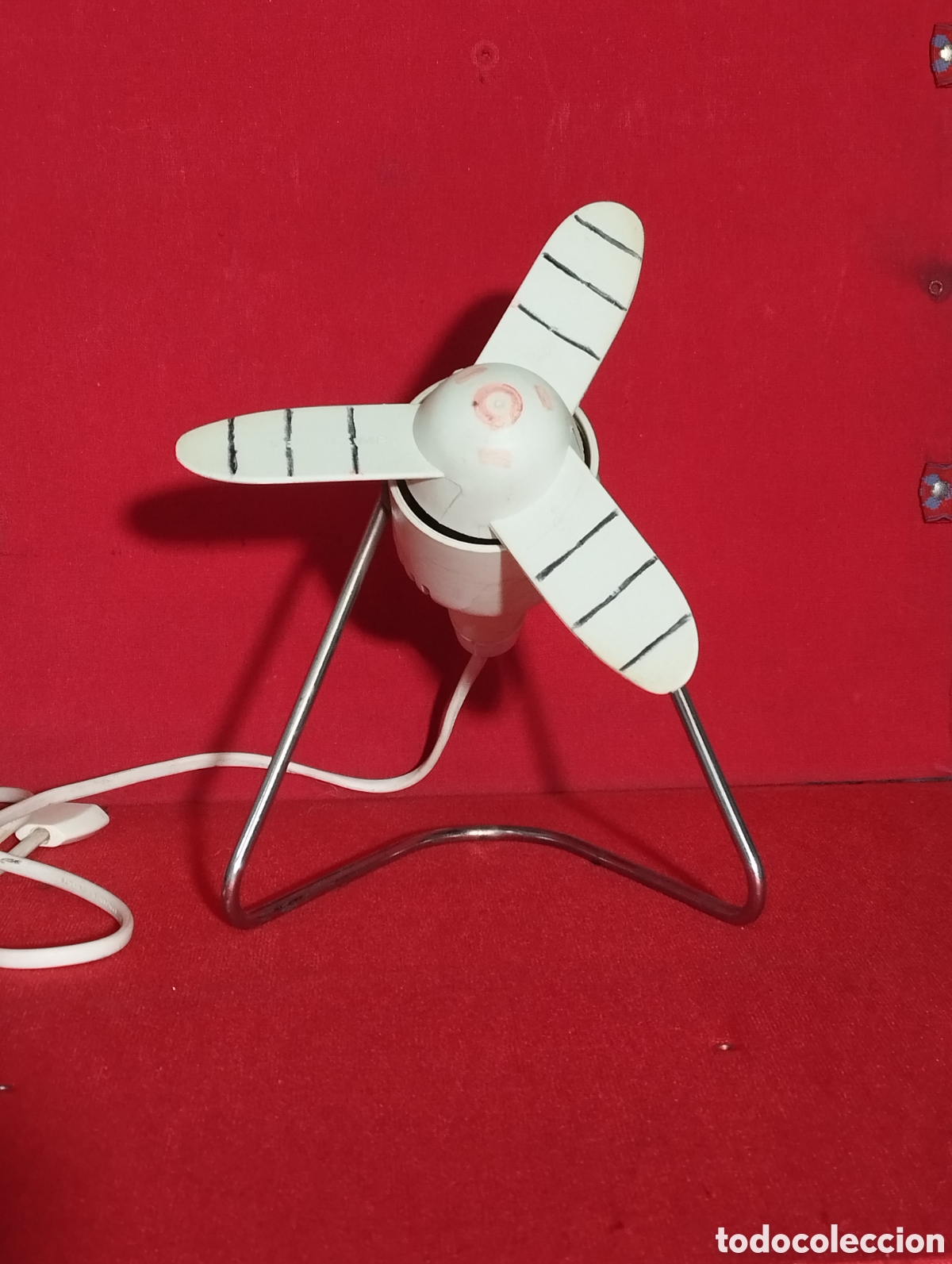 Vintage: Ventilador de mesa a&ntilde;os 70 - Foto 2