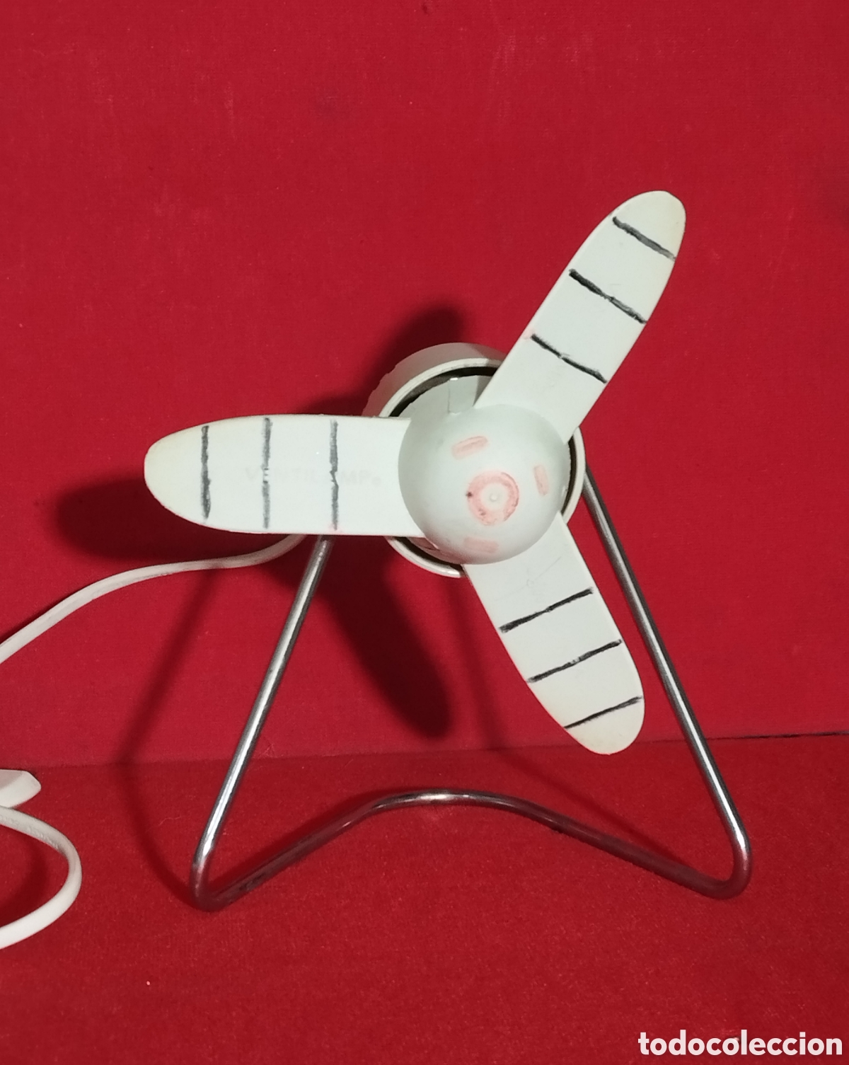 Vintage: Ventilador de mesa a&ntilde;os 70 - Foto 3