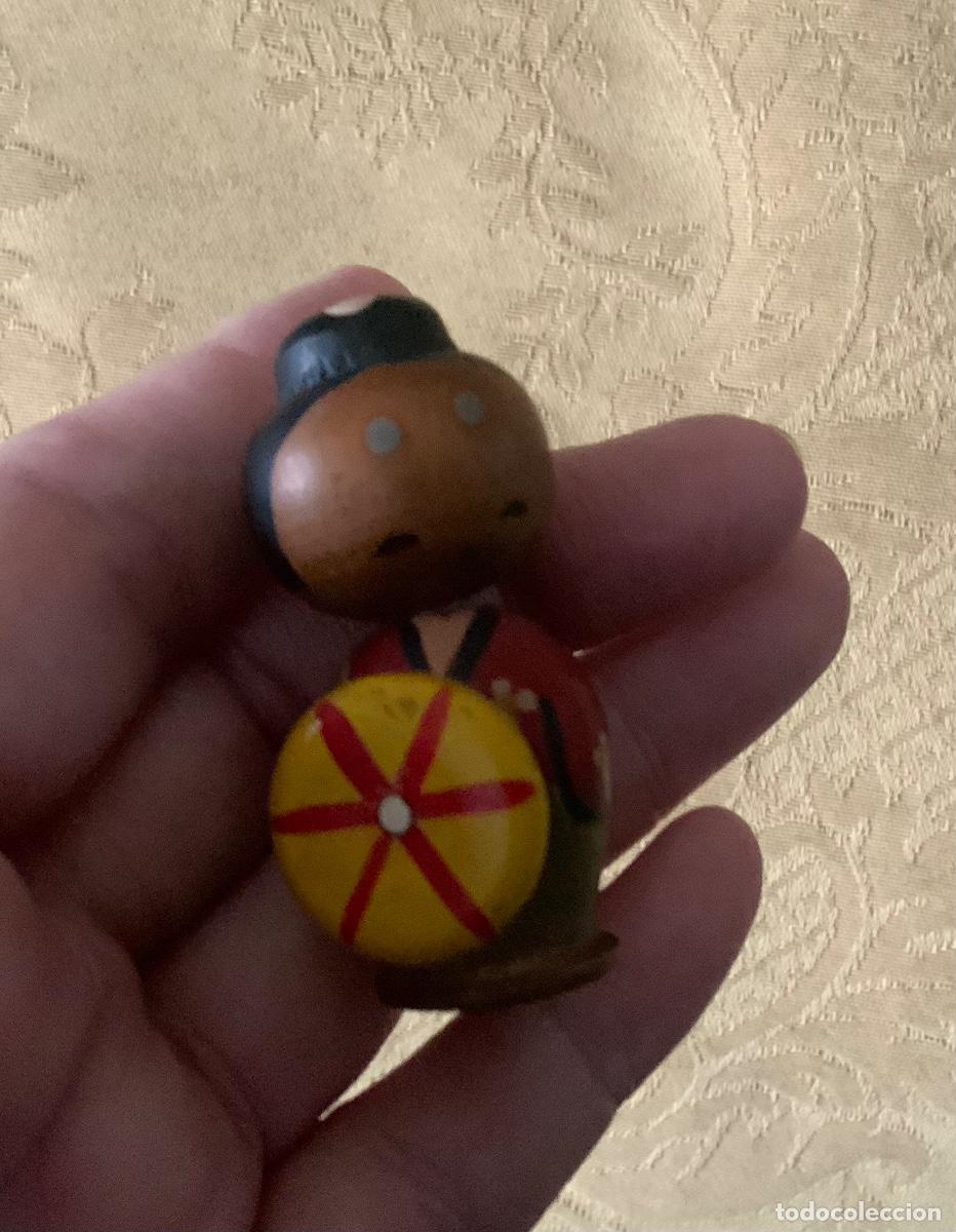 Vintage: ANTIGUA MU&Ntilde;ECA KOKESHI MINIATURA - Foto 6