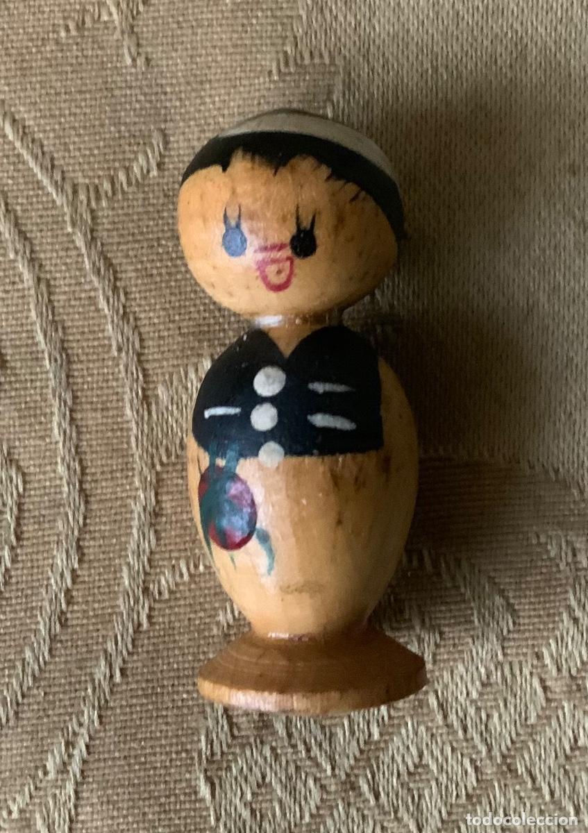 Vintage: ANTIGUO MU&Ntilde;ECO KOKESHI MINIATURA