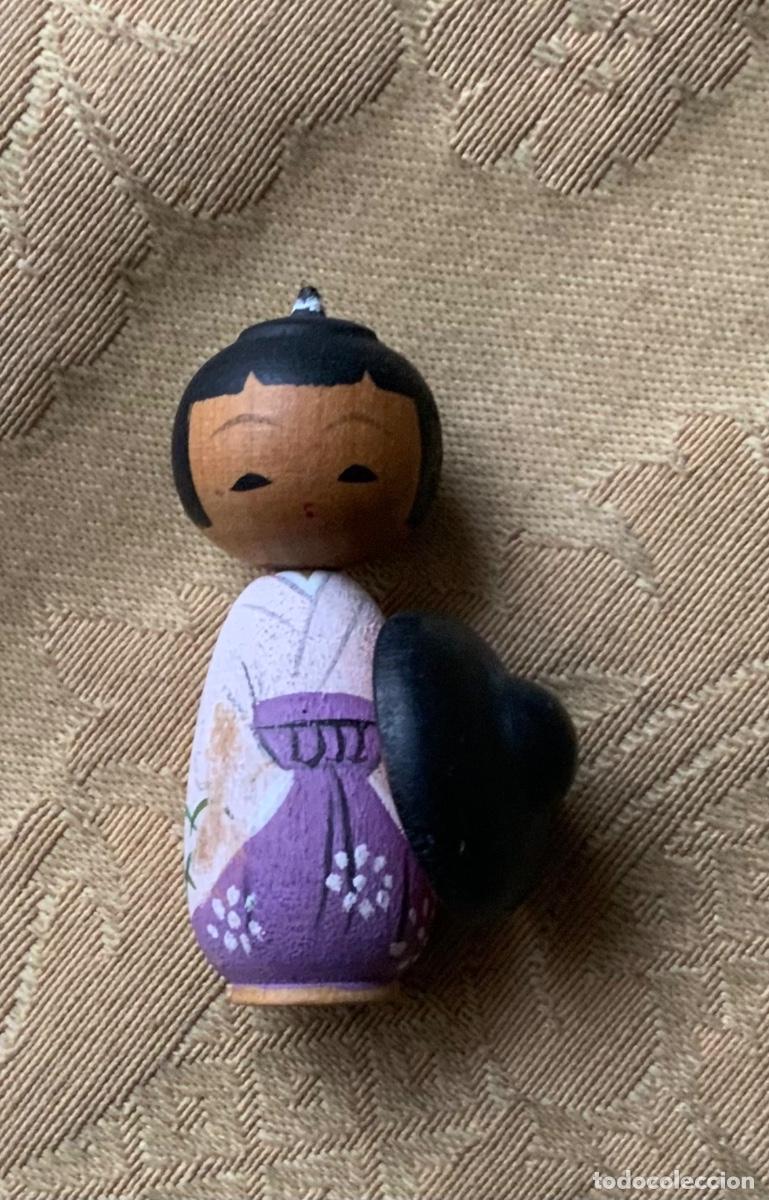 Vintage: ANTIGUA MU&Ntilde;ECA KOKESHI MINIATURA