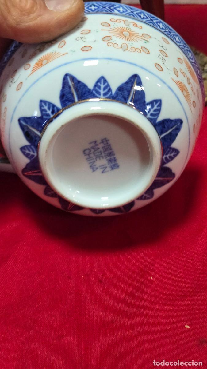 Vintage: cuenco y cuchara de porcelana oriental - Foto 6