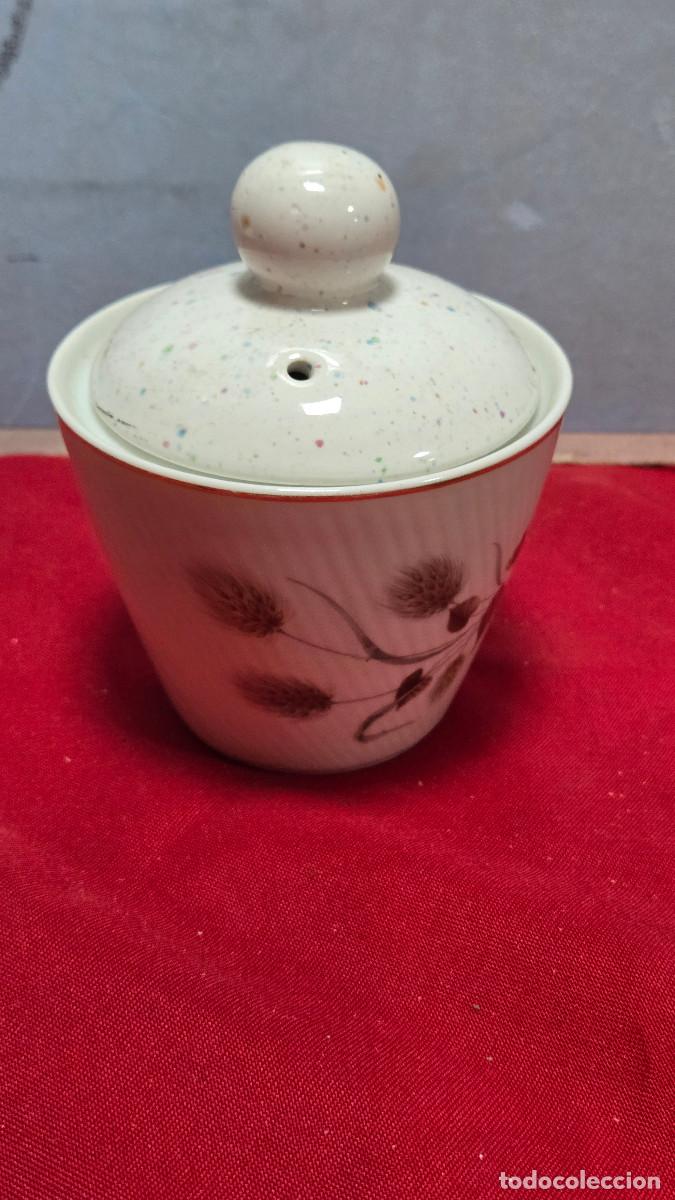 Vintage: azucarero de ceramica vintage