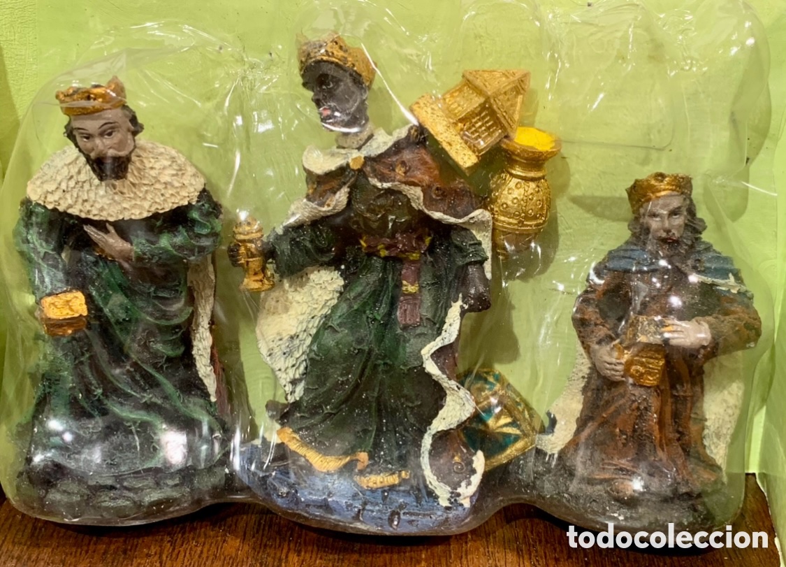 Vintage: Figuras. Reyes Magos. Bel&eacute;n Cl&aacute;sico. Boys Toys.