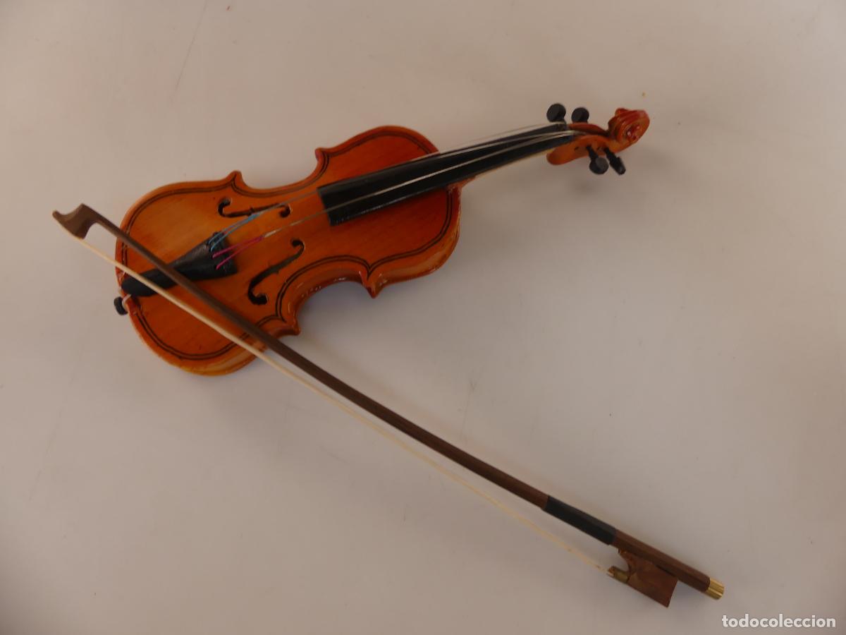 Vintage: MINIATURA DE VIOLIN CON ESTUCHE - Foto 3