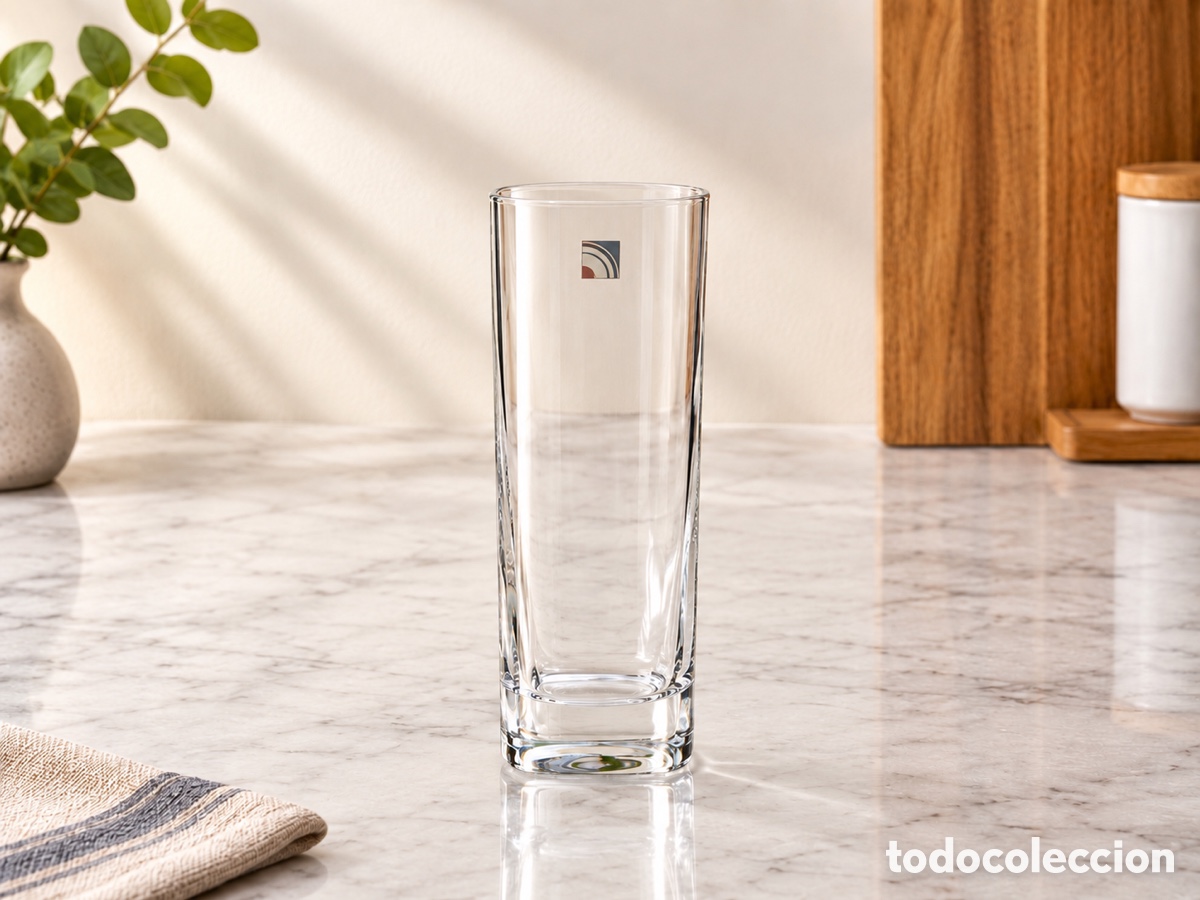Vintage: 6 vasos altos Luigi Bormioli - Foto 2