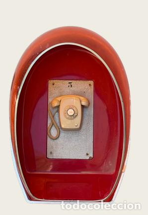 Vintage: CABINA TELEF&Oacute;NICA A&Ntilde;OS 50 &Eacute;poca de Franco, de F&aacute;brica de Municiones de Palencia