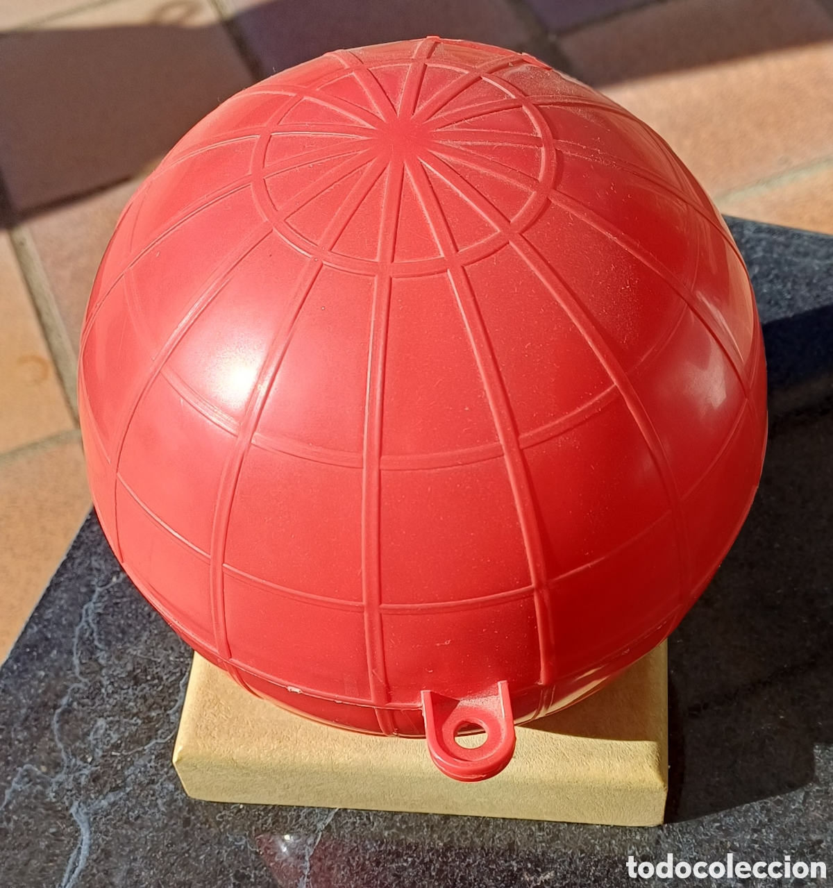 Vintage: Hucha globo Manos Unidas - Foto 2