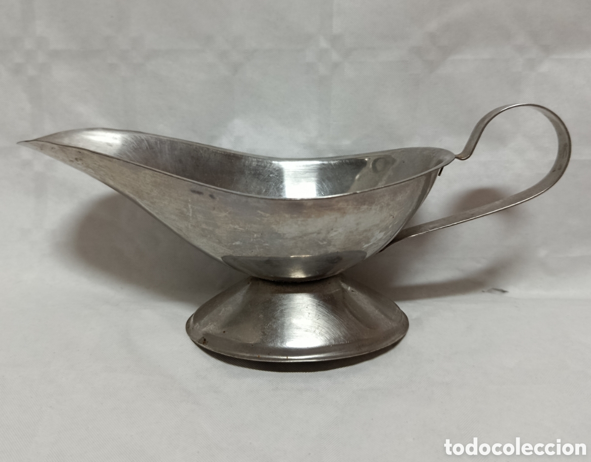 Vintage: ANTIGUA SALSERA VINTAGE EN ACERO ANOXIDABLE