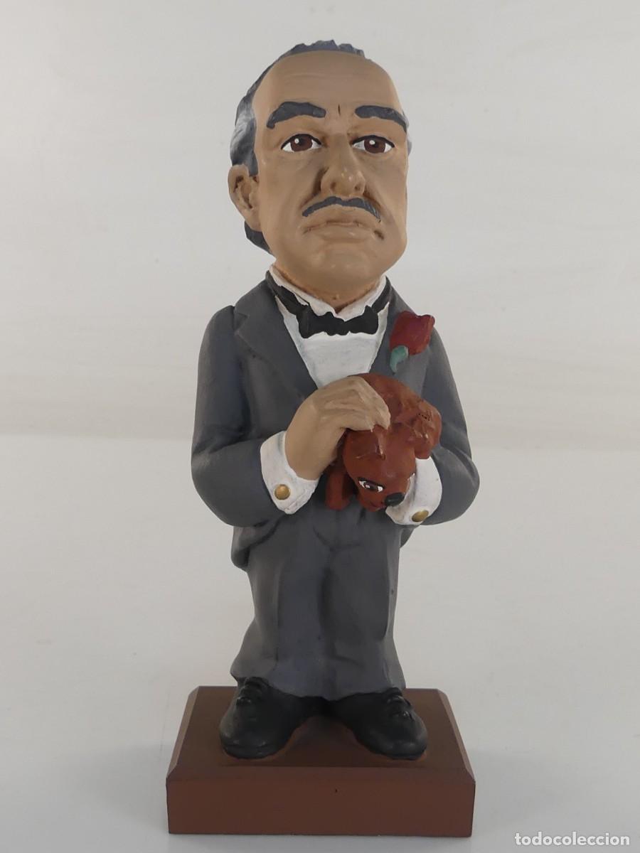 Vintage: Figura de resina de Vito Corleone (El Padrino)