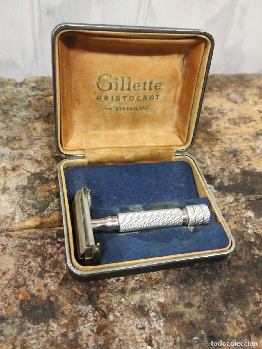 Vintage: Gillette aristocrat con estuche