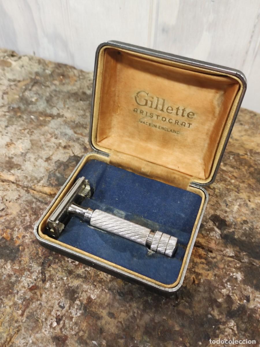 Vintage: Gillette aristocrat con estuche - Foto 2
