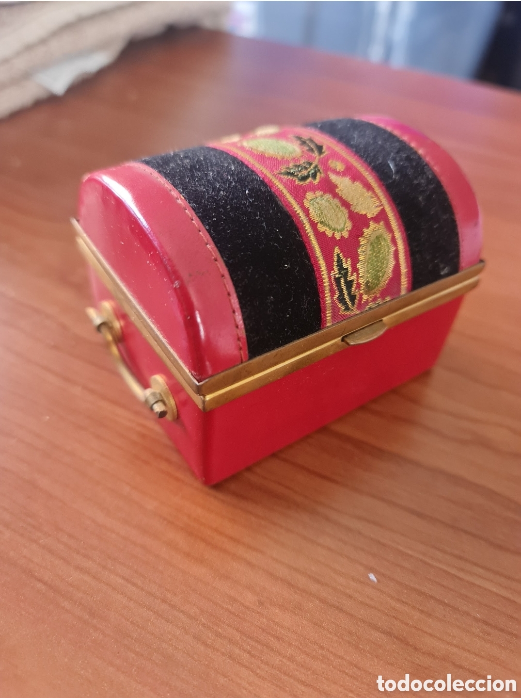 Vintage: Hollywood Regency mini cofre joyero - Foto 2