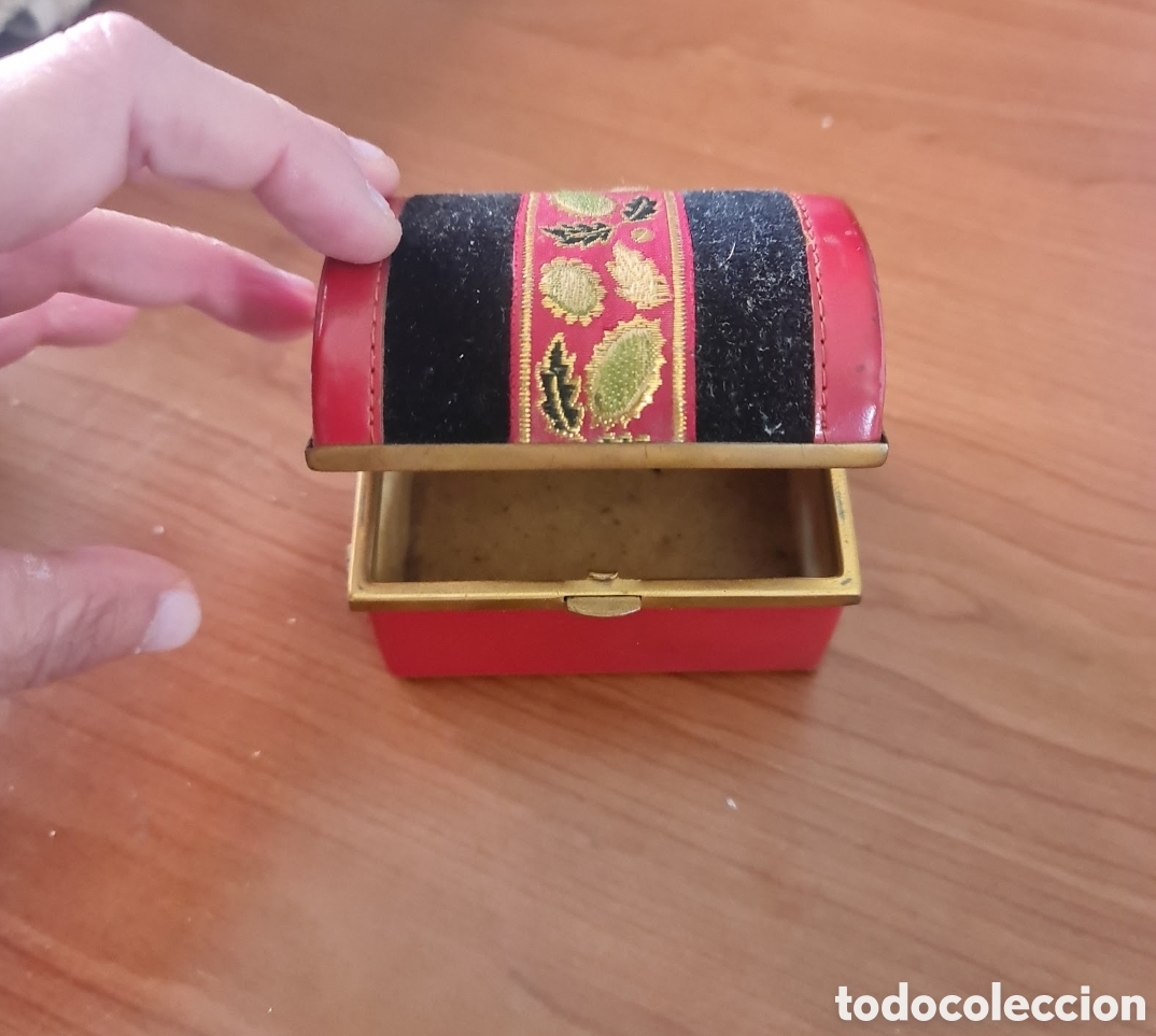 Vintage: Hollywood Regency mini cofre joyero - Foto 5