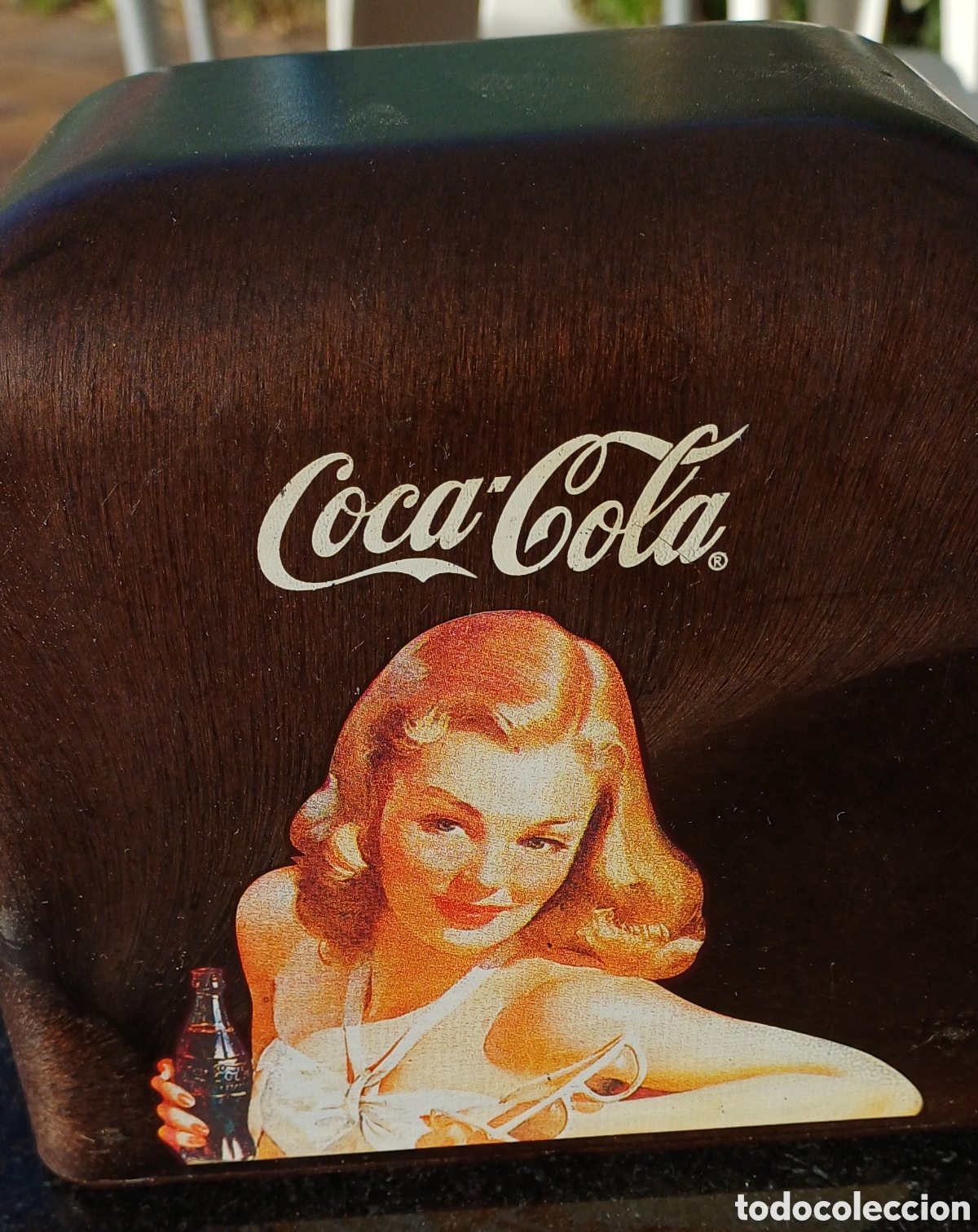 Vintage: Servilletero Vintage Coca-Cola