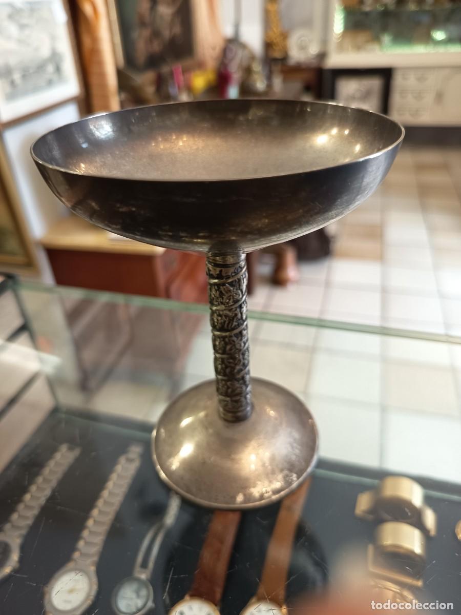 Vintage: Copa c&oacute;ctel alpaca 13 cm - Foto 4