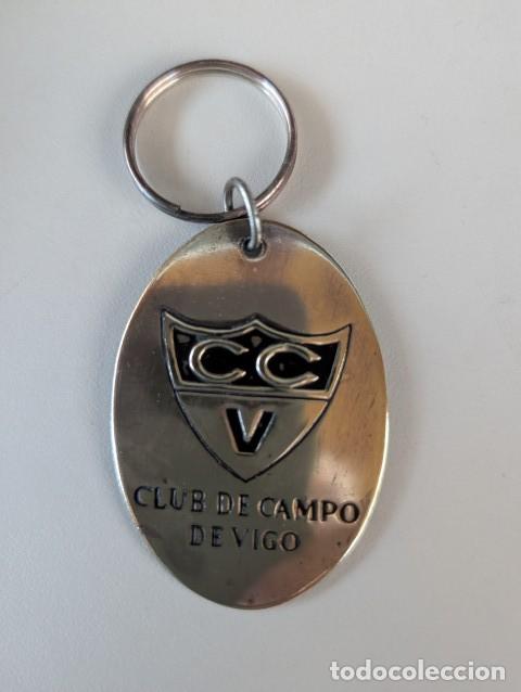 Vintage: CLUB DE CAMPO DE VIGO (VINTAGE A&Ntilde;OS 60) LLAVERO LATON-BRONCE ARTESANAL UNICO A LA VENTA EN TDC